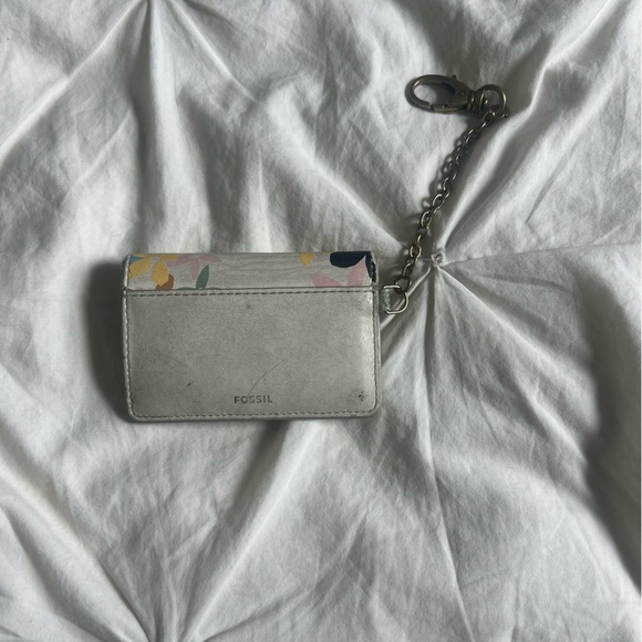 Fossil Floral Keychain Wallet - Picture 2 of 3